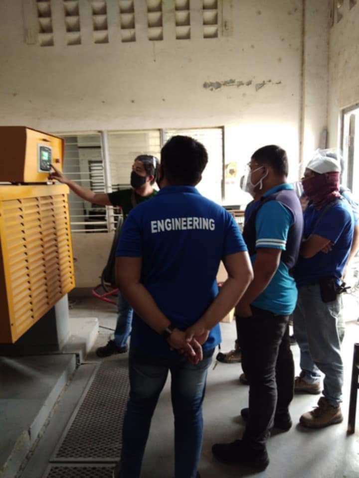 2MVA Caterpillar Generator Set Synchronization